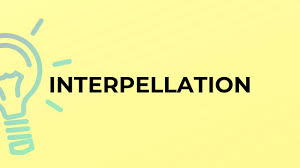 Interpellation